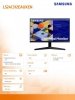 Monitor 24 cale LS24C312EAUXEN IPS 1920x1080 FHD 16:9 1xD-sub 1xHDMI 5 ms (GTG) płaski  2 lata d2d